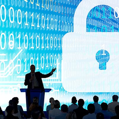A team preparing a ransomware response plan.