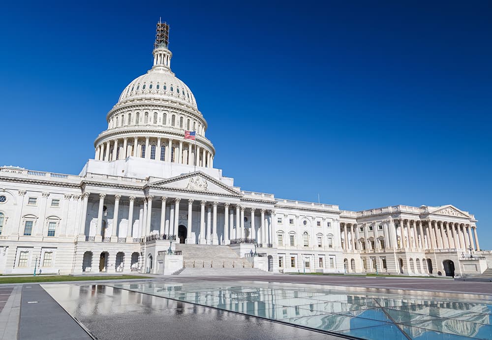 Government building representing public-sector cybersecurity services.